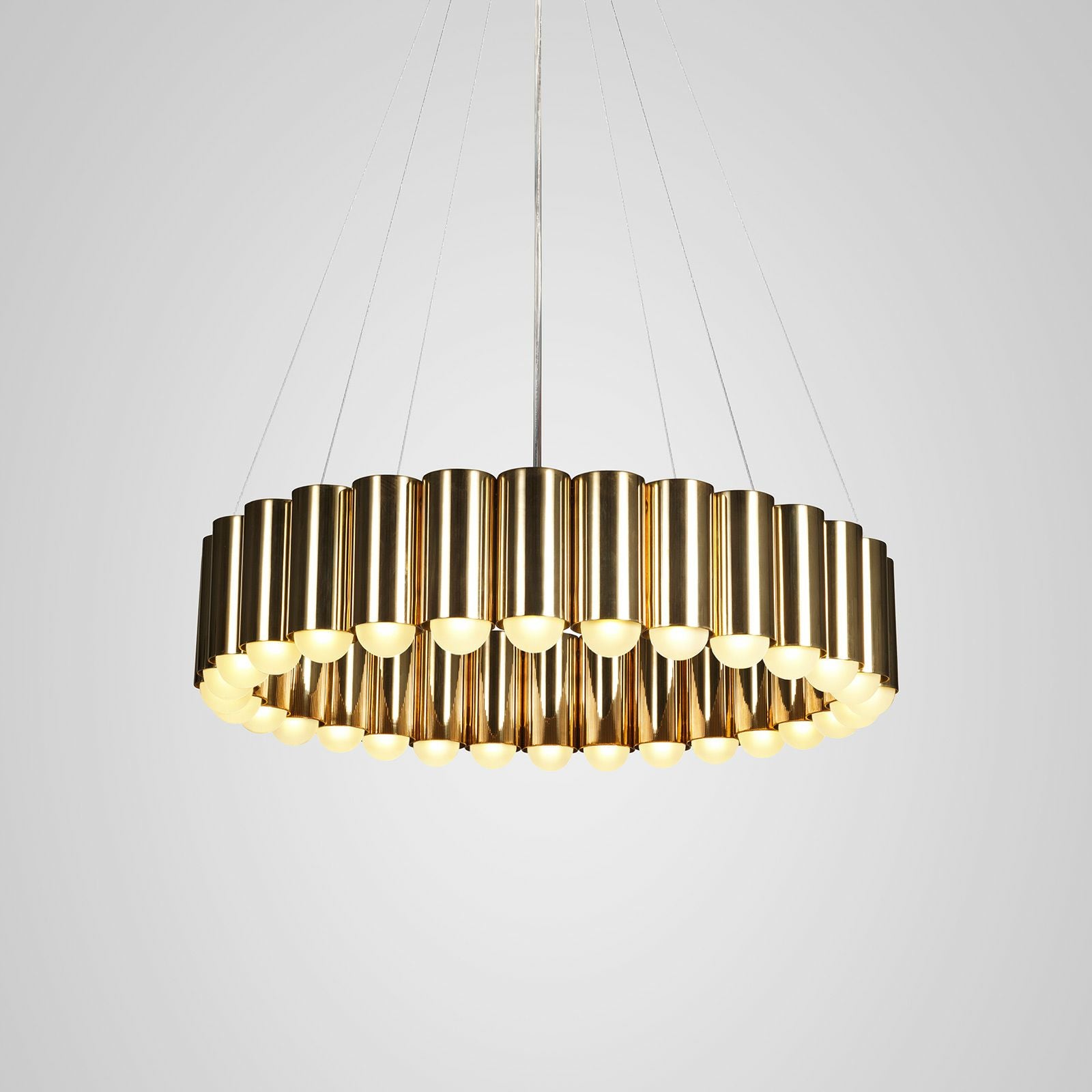 みらくる☆工房　丸型ルーフシャンデリア CAROUSEL (POLISHED CHROME) | シャンデリア | LEE BROOM ONLINE STORE