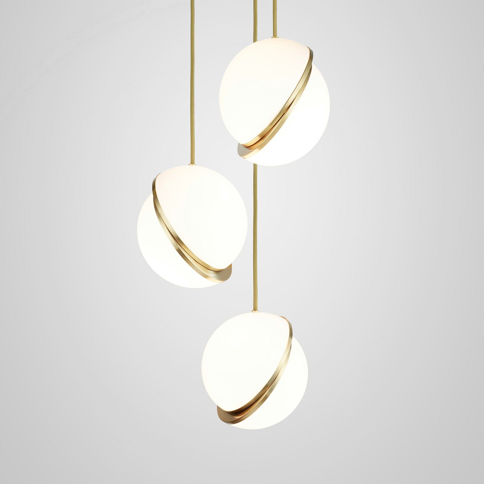 ヴェリエ　 クレランシリーズ　３本セット MINI CRESCENT CHANDELIER 3P | シャンデリア | LEE BROOM ONLINE